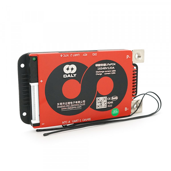 BMS smart плата DaLy LiFePO4 48V 16S 120A  з Bluetooth