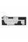 Механічна клавіатура USB XSTRIKE XS-1030, довжина кабелю 150см, RGB підсвічування, Eng/Укр/Рус, 395х150х45 мм, Black/White, 100к, Q20