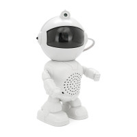 Ночник-проектор YT737 Астронавт+ Bluetooth колонка, пульт, кабель USB, White, Box