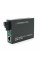 Медіаконвертер FOXGATE EC-Q-1G-1SM-1550nm, 1550 WDM, 1x10/100/1000 Base-Tx, одноволоконний Full/Half duplex, SC 20km (0+70°C), + блок живлення 5V 1A