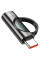 Перехідник HOCO UA32A Type-C(M) => Lighting(F), 60W, індикатор потужності заряду), Black, Box