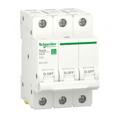 Автоматичний вимикач змінного струму  Schneider RESI9 32А, 3P, крива С, 6кА