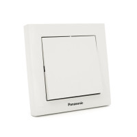 Выключатель Panasonic Karre Plus 55 одноклавишный, белый