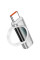 Перехідник HOCO UA32A Type-C(M) => Lighting(F), 60W, індикатор потужності заряду), Silver, Box