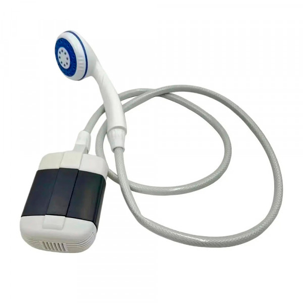 Портативний акумуляторний душ YT43869 з помпою, акумулятор 2200mAh, White/Black, Box