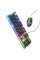 Комплект провідний KB+Mouse HOCO GM18, USB, RGB підсвічування, (Eng/Pyc), Black/White, Box