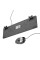 Комплект провідний KB+Mouse HOCO GM18, USB, RGB підсвічування, (Eng/Pyc), Black/White, Box