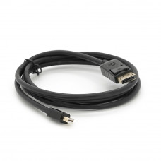 Конвертер mini Display Port (тато) на Display Port (тато) 1.8m (пакет) Black