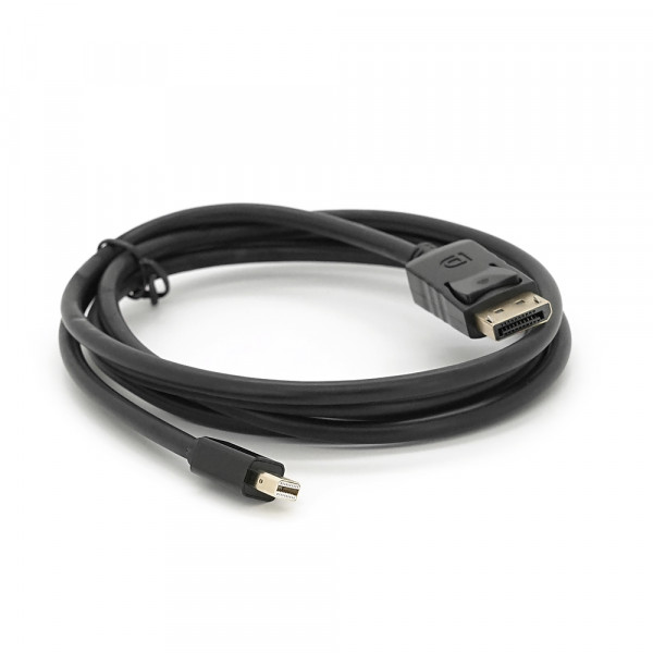 Конвертер mini Display Port (тато) на Display Port (тато) 1.8m (пакет) Black