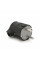 Вилка із заземленням кутова, 16A 250V, A105, Black, Q40