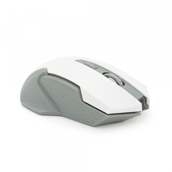 Миша бездротова Fantech WG10 RAIGOR II, 6 кнопок, 800-2000 DPI, Win7 / 8/10 Mac OS, White, COLOR BOX