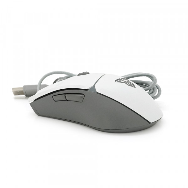 Ігрова миша провідна CRYPTO VX7 SPACE EDITION, 6 кнопок, 200-8000 DPI, Led Lighting RGB, 1,8м, Windows XP/Vista/Win7/8/10/11 Mac OS X, White, BOX