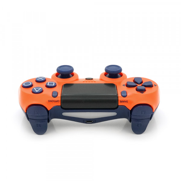 Геймпад Brazzers бездротовий для PS4 Wireless DUALSHOCK 4, роз'єм для навушників, LED light bar, Orange, 3.7V, 600mAh, Blister-box