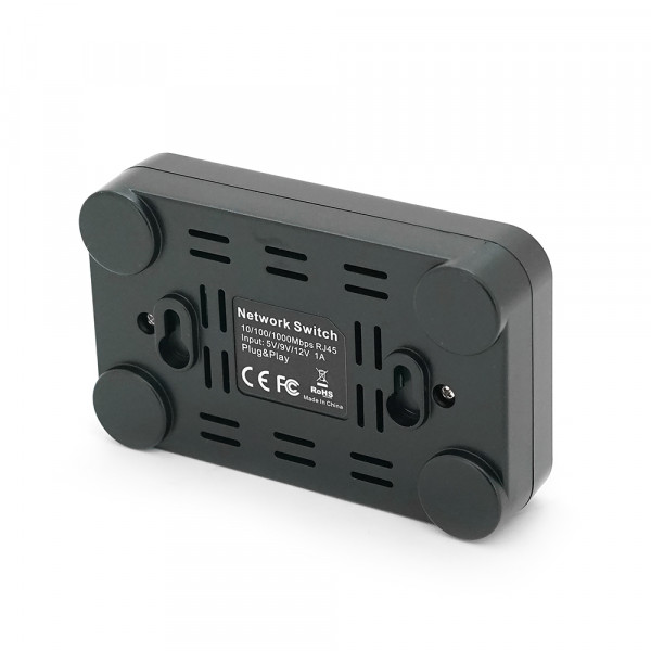Комутатор ALFA S805 5 портів Ethernet 10/100/1000 Мбіт/сек, BOX Q120
