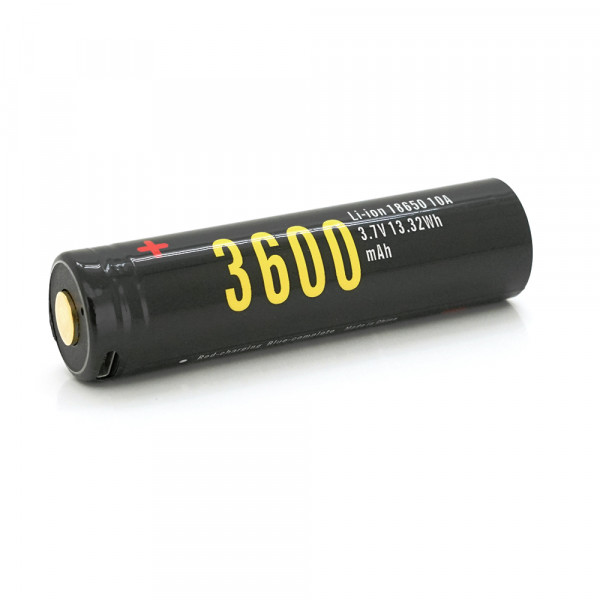 Акумулятор 18650 Li-Ion Soshine 18650USB-3.7-3600, microUSB, 3600mAh, 4.5A, 4.2/3.6/2.75V, Black