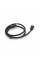 Кабель Merlion HDMI-HDMI HIGH SPEED 1m, v1.4, OD-7.5mm, круглий Black, коннектор Black, (Пакет), Q400
