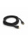 Кабель Merlion HDMI-HDMI HIGH SPEED 3.0m, v1.4, OD-7.5mm, круглий Black, коннектор Black, (Пакет) Q125