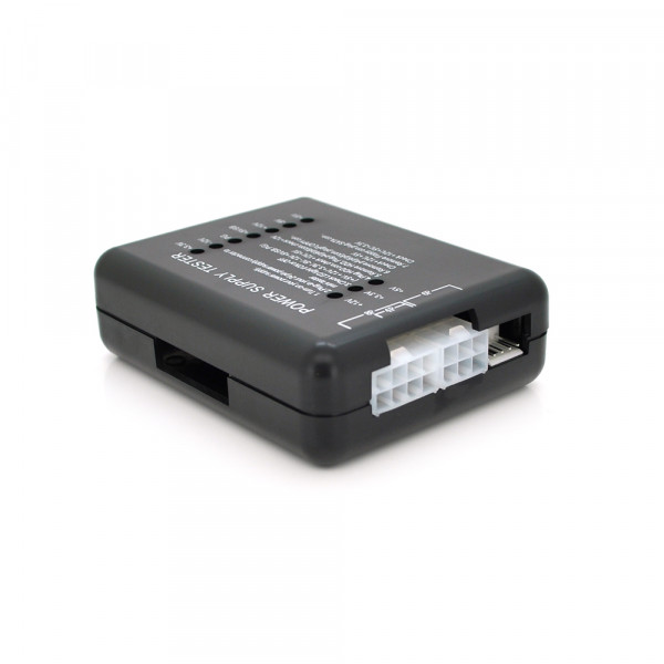 Тестер для діагностики блока живлення 4pin/6pin/8pin/20pin/24pin/Floppy/SATA, Blister