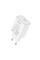СЗУ HOCO C143A110-240V, PD20W, USB-C, White, Box