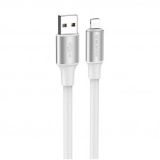 Кабель Borofone BX82, USB-Lighting, 2.4A, довжина 1м, White, BOX