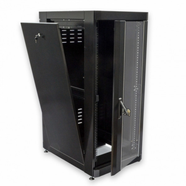Шафа 19" 18U, 610 х 865 мм (Ш * Г), чорна