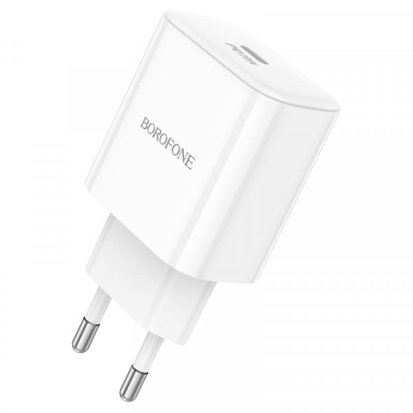 СЗУ BOROFONE BA81A, PD20W, 1xUSB-C, 20W, White, Box