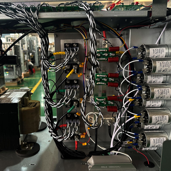 ДБЖ ONLine 3-ФАЗИ RITAR GP33-30KL, 384Vdc, 30KVA/24KW, під зовнішній АКБ, вхід 3 фази-вихід 1 фаза (480*930*1140), 200кг