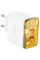 СЗУ HOCO CS43A 110-240V, PD45W, 2*USB-C, White, Box
