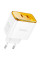 СЗУ HOCO CS43A 110-240V, PD45W, 2*USB-C, White, Box