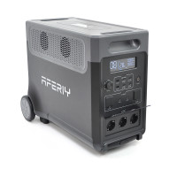 Портативная станция AFERIY AF-P310-EC-H, LiFePO4 3840Втч(max3600)Вт,MPPT 11.5-50В-20А(1500Вт),out220v. LED. 2-USB,4xType-C PD20/100Вт,DC+прикуриватель12В/10А, 584*321*464 мм, 40kg