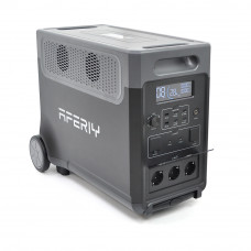 Портативная станция AFERIY AF-P310-EC-H, LiFePO4 3840Втч(max3600)Вт,MPPT 11.5-50В-20А(1500Вт),out220v. LED. 2-USB,4xType-C PD20/100Вт,DC+прикуриватель12В/10А, 584*321*464 мм, 40kg