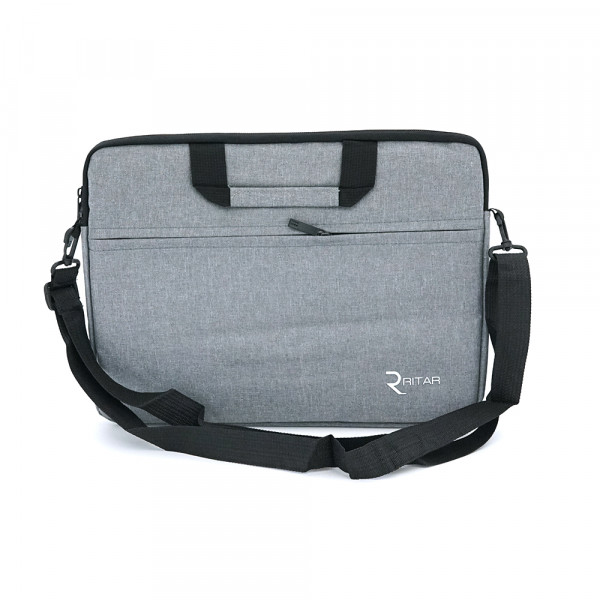 Сумка для ноутбука Ritar 14 " тканина оксфорд, Gray, Q130