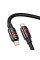 Кабель Hoco U143, Type-C-Type-C, 27W, довжина 1.2м, Black, BOX