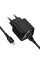 Набір СЗУ 110-240V HOCO CS81A+ кабель Micro, 1xUSB, 3A, 18W, QC3.0, кабель 1м, Black, Blister