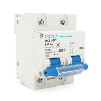 Автоматичний вимикач постійного струму CHCYZO RKB1/DC-B150, 2P, 125A, 12-125V