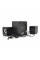 Колонки 2.1 Kisonli U-2900, для ПК і ноутбука, USB + 3.5mm, 5W + 2x3W, 20Hz- 20KHz, з сабвуфером, Black, BOX, Q40
