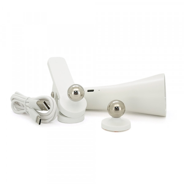 Настільна USB LED лампа Remax RT-E710 із прищіпкою. 3W. 4000K. АКБ 1200mAh. Висота 300 мм, White, Box