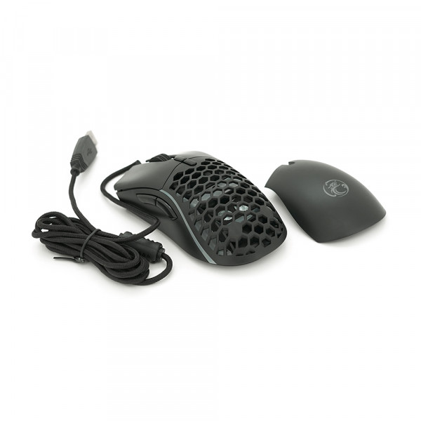 Миша провідна iMICE T60, 7 кнопок, 1200/2400/4800/7200 DPI, Led Lighting, 1,8м, Windows XP/Vista/Win7/8/10 Mac OS X, Black, COLOR BOX, Q50