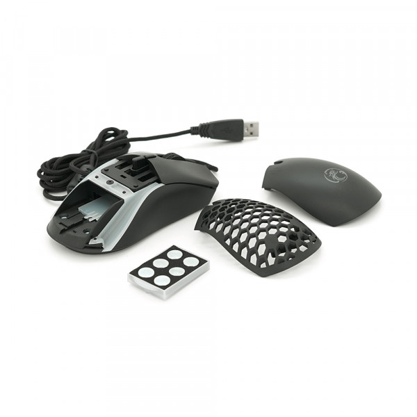 Миша провідна iMICE T60, 7 кнопок, 1200/2400/4800/7200 DPI, Led Lighting, 1,8м, Windows XP/Vista/Win7/8/10 Mac OS X, Black, COLOR BOX, Q50