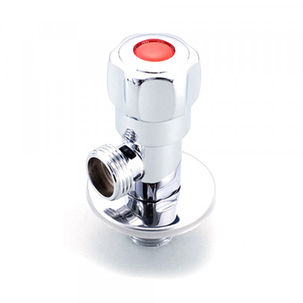 Комплект вентиль 3/8", хол/гор, Red/Blue