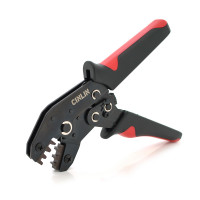 Інструмент обжимний SN-58B для обжимки клем, 0.25-1.5mm2, Black-red