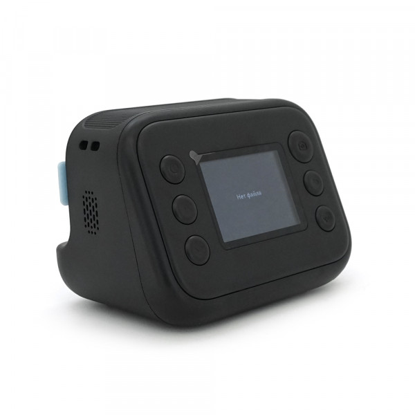 Дитячий фотоапарат S9 з функцією миттєвого термодруку, 1080p HD, MicroSD, екран IPS 2-дюйми, Type-C, Black, BOX