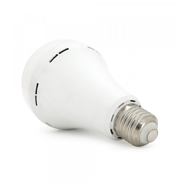 Лампочка з акумуляторами ALMINA DL-2030, 220-240V, до 2 годин роботи, 4 години зарядки, 30W(300W), E27, 2700Лм, 6400K, Box