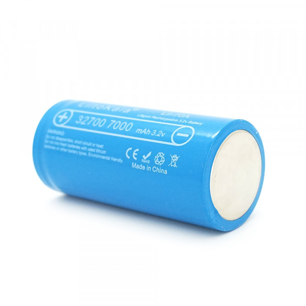 Акумулятор 32700 LiFePO4 LiitoKala Lii-70A, 7000mAh (6500-7000mAh, 30A, 3.2V (2.5-3.65V), Blue, PVC