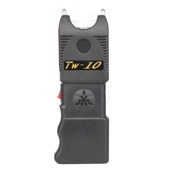 Ліхтар-відлякувач ручний BAILONG X-Balog TW-10B, LED, сирена, струм 15000KV, 180W, Li-ion вбудований 12 000 mAh, Black, IP44, кабель живлення, 170х50х33мм, BOX