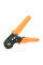 Крімпер CINLINELE HCS8 6-4 для обтиску кабельного накінечника, orange + набір кабельних наконечників (VE0508, VE7508, VE1008, VE1508, VE2508, VE4009,VE6102)