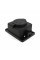 Колодка PiPo PP/SP-1/44/16B, 16А, 220-240В, IP44, з заглушкою, із заземленням 1 гніздо, каучук, чорний, Q30
