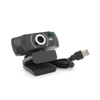 Вебкамера із мікрофоном B08, 2K 30fps, пласт. корпус, Black, BOX