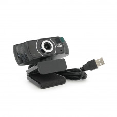 Вебкамера із мікрофоном B08, 2K 30fps, пласт. корпус, Black, BOX
