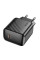 СЗУ 110-240V HOCO CS24A USB-C+USB, 25W, Black, Box